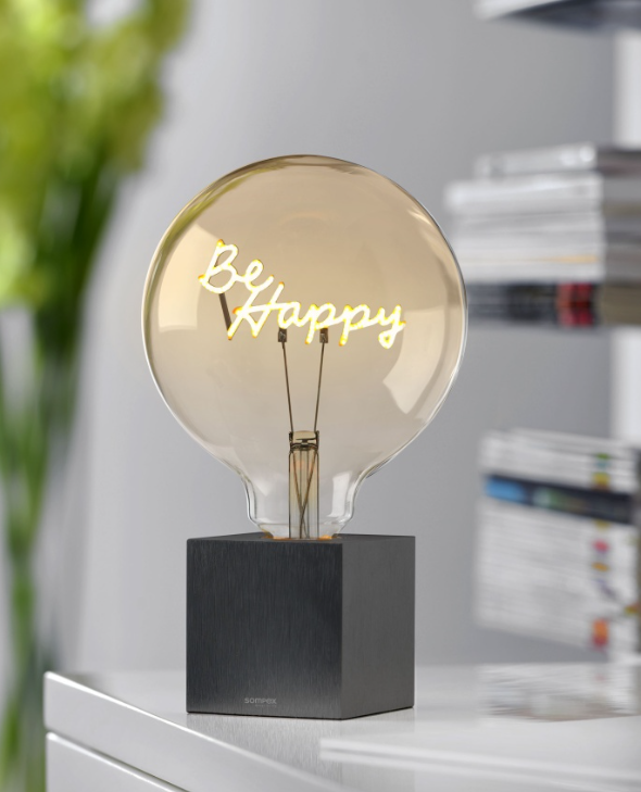 LED Bulb - Be Happy