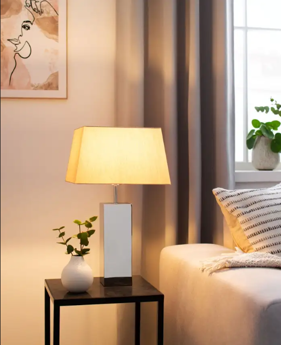Prag Corded Table Lamp - Rect