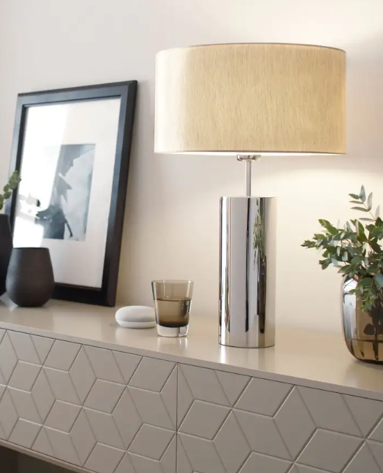 Prag Corded Table Lamp - Round