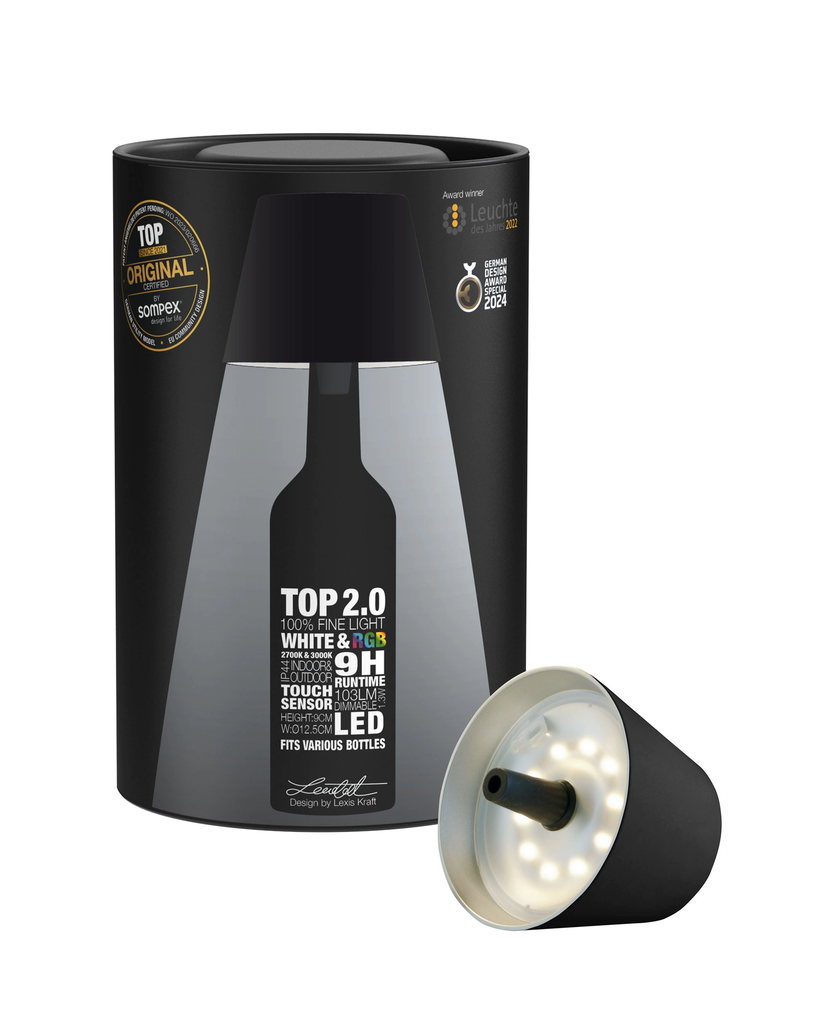 TOP 2.0 LED Rechargable Bottle Light