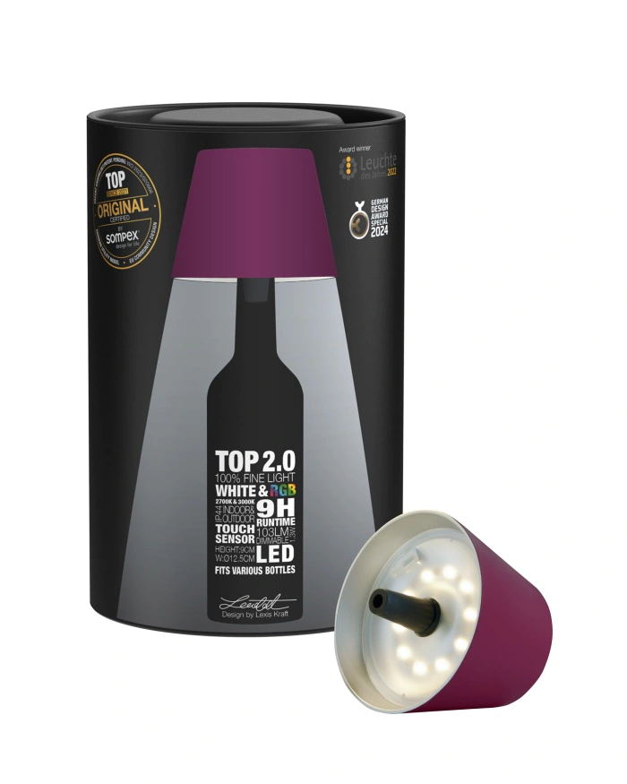 TOP 2.0 LED Rechargable Bottle Light