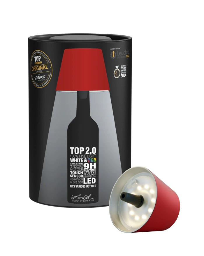 TOP 2.0 LED Rechargable Bottle Light