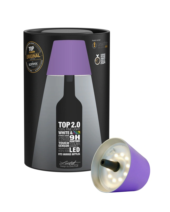 TOP 2.0 LED Rechargable Bottle Light