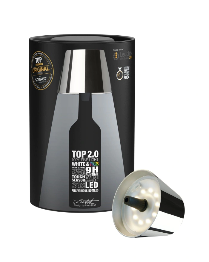 TOP 2.0 LED Rechargable Bottle Light