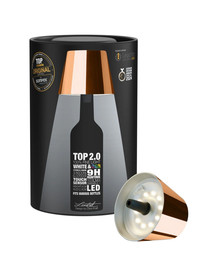 TOP 2.0 LED Rechargable Bottle Light