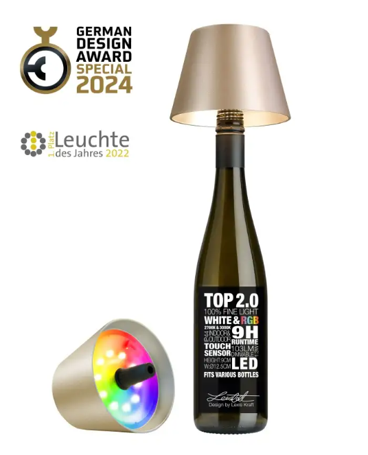 TOP 2.0 LED Rechargable Bottle Light